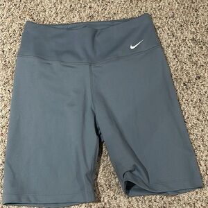 Nike Women's Blue Biker Shorts